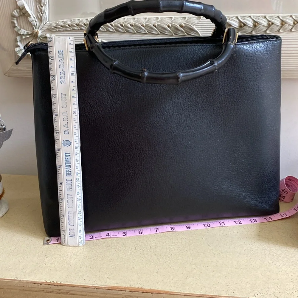 GUCCI Bamboo Handle Bag 0507 MAKE OFFER - Picture 13 of 15